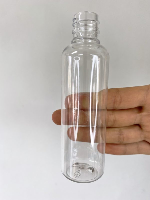 RECIPIENTE PLASTICO TIPO BALA TRANS.  X 60 ML
