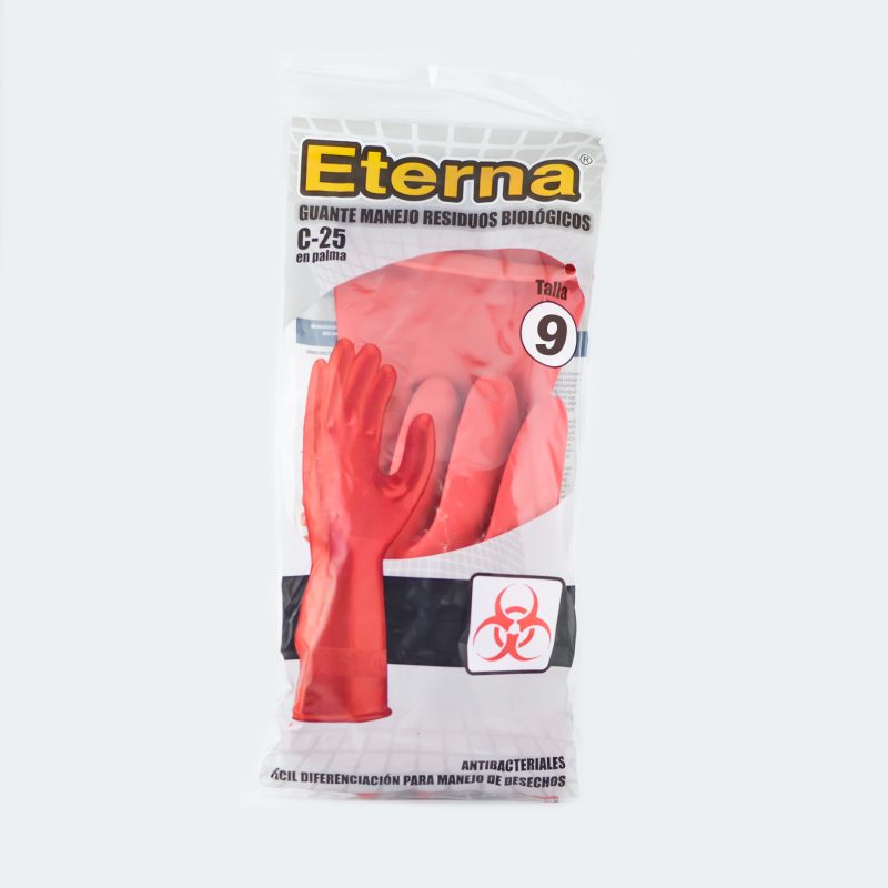 GUANTE ETERNA DOMESTICO ROJO T 9