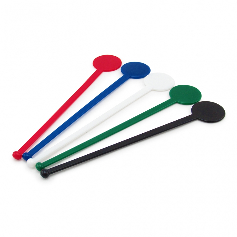 MEZCLADOR PLASTICO COCTELERO X 100 UND