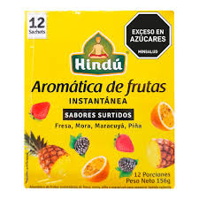 AROMATICA HINDU FRUTAS SURTIDA X 12
