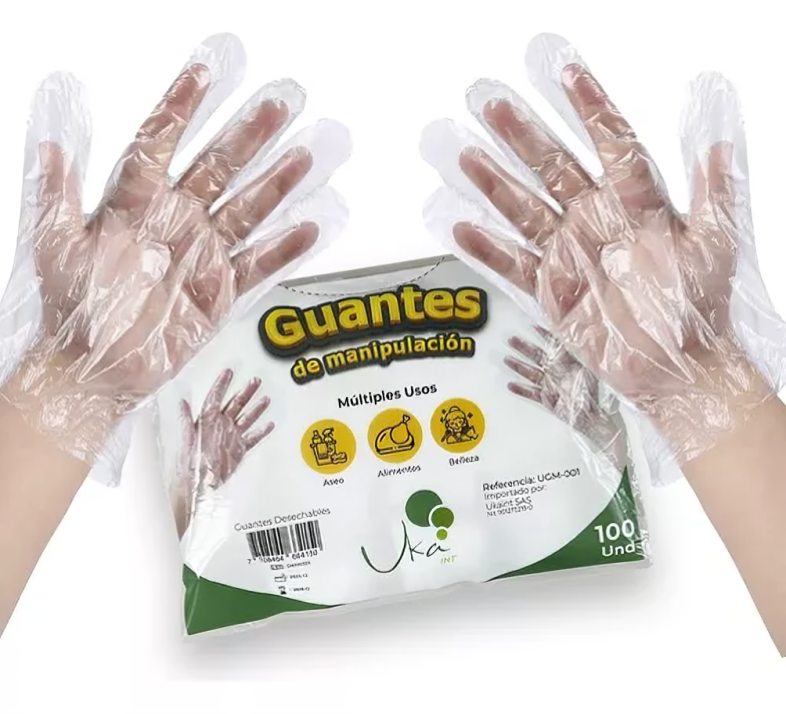 GUANTE MANIPULACION PTE X 100 UND