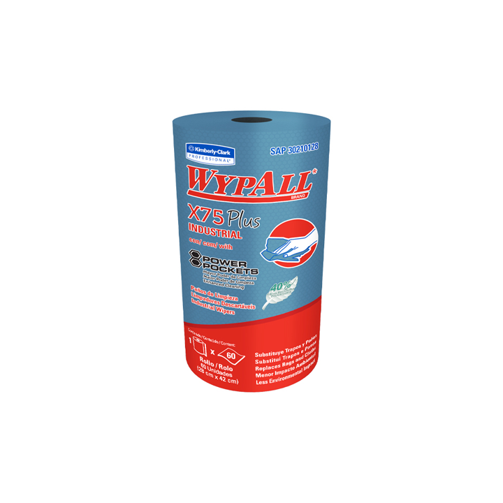 WYPALL X 75 IND ROLLO REF 0128