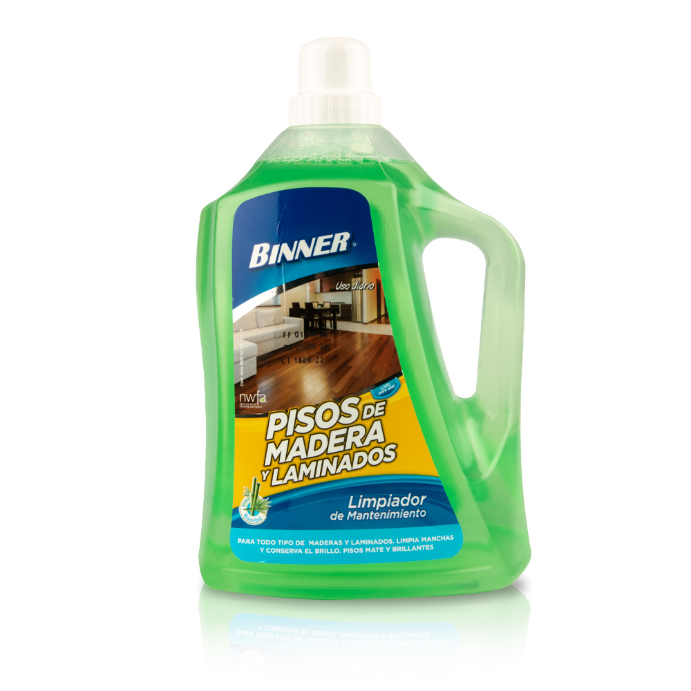 LIMPIADOR BINNER PISOS DE MADERA Y LAMINADOS X 1900
