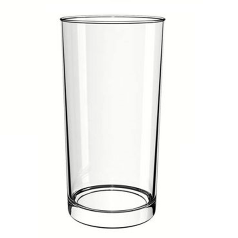 VASO VIDRIO LISO X UND