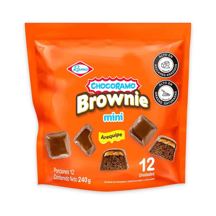 MINI BROWNIE CHOCORRAMO X 12