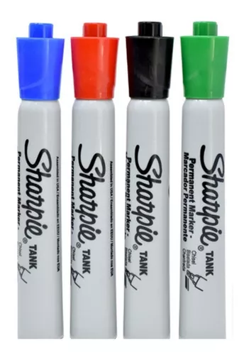 MARCADOR PERMANENTE SHARPIE TANK (RJ-NG-VD-AZ)
