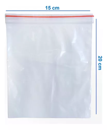 BOLSA ZIPLOC 20 X 15 X 100 UND