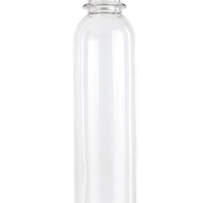 RECIPIENTE PLASTICO TIPO BALA TRANS. X 250 ML