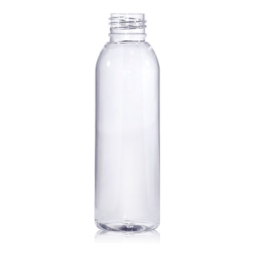 RECIPIENTE PLASTICO TIPO BALA TRANS.  X 120 ML
