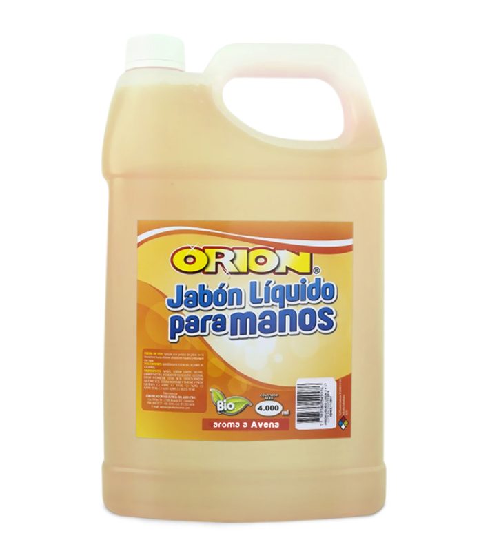 JABON ORION MANOS ANTIBACTERIAL X 3750 ML