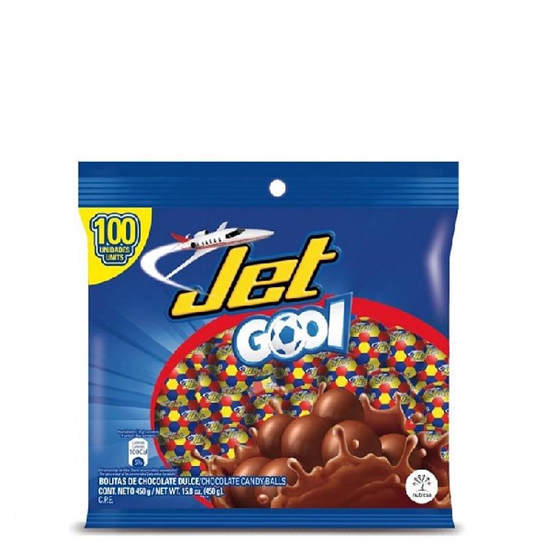 CHOCOLATE BALONCITOS JET X 100 UND